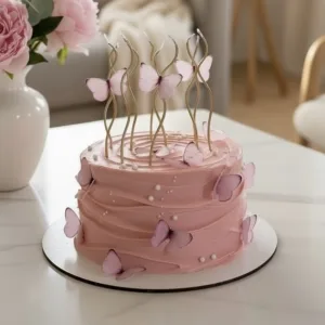 Торт з метеликами. 1.5 кг